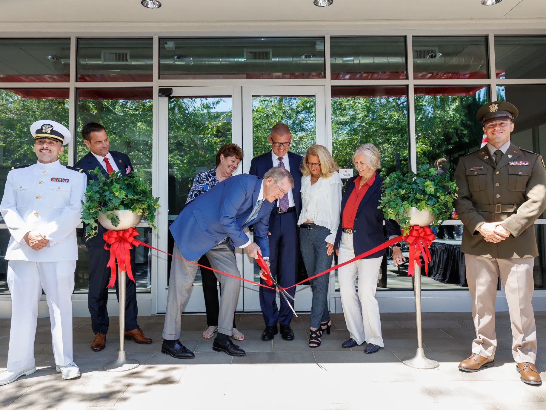 Military Veterans Center Ribbon Cutting