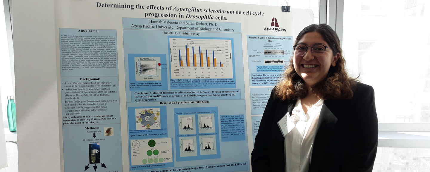 APU Undergrad Wins Prestigious Microbiology Fellowship