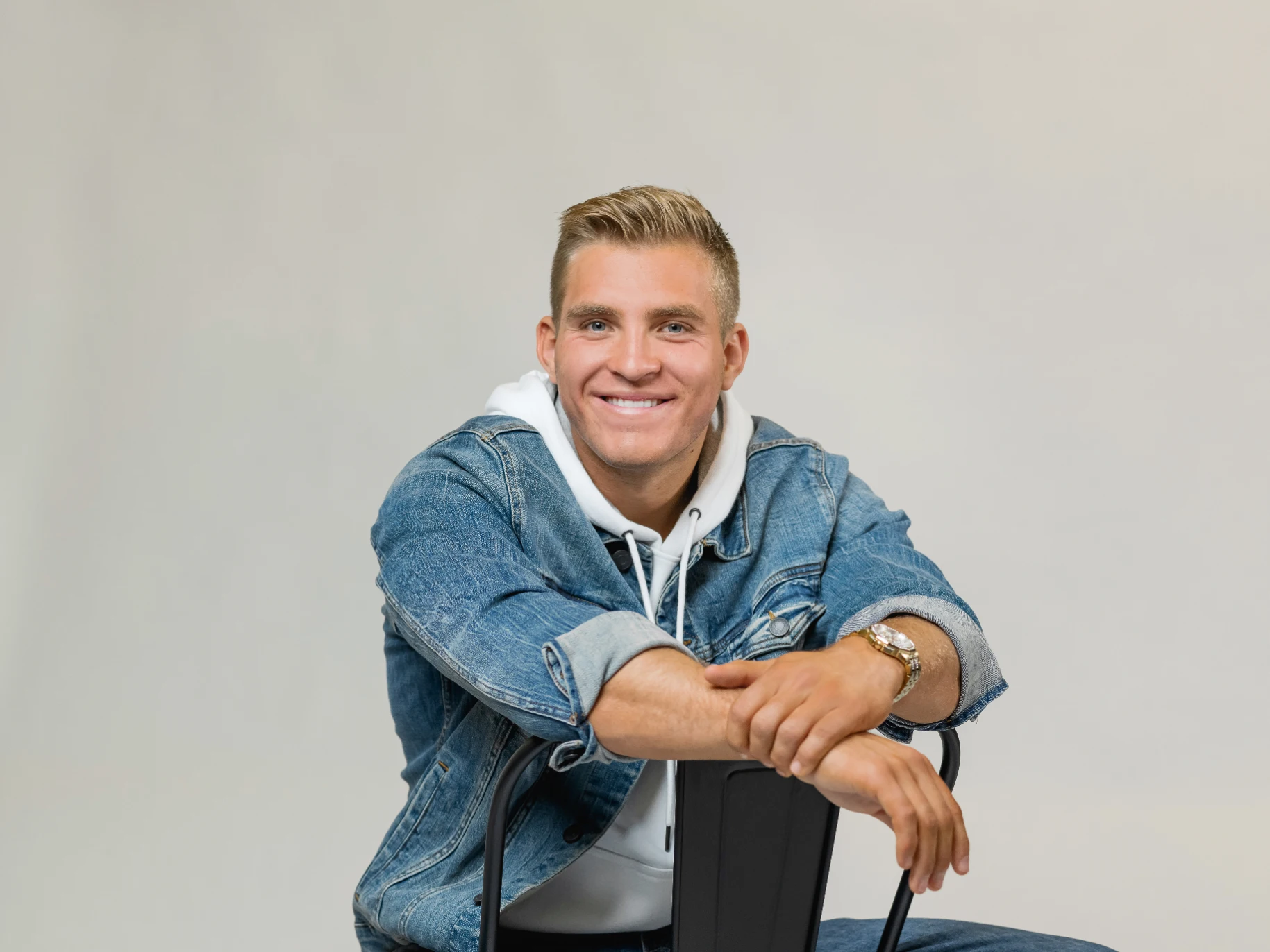 Austin Kramer smiling