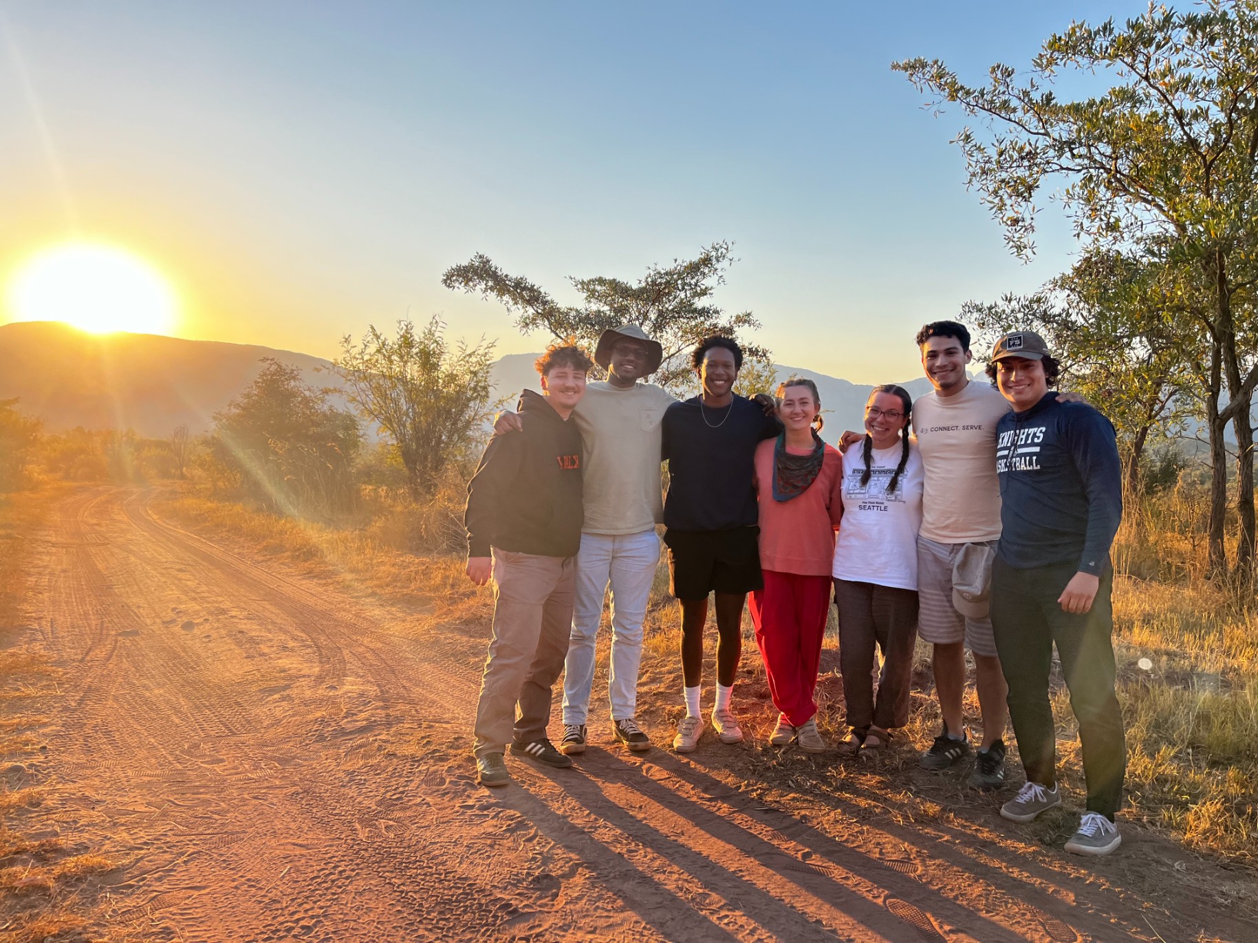 APU students serve on a Global Engagement trip in South Africa