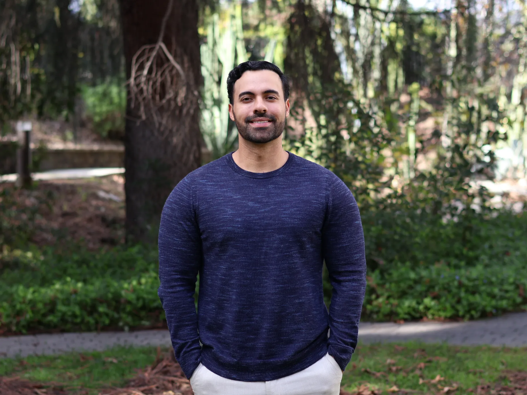 Lucas Naccarati smiling
