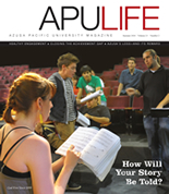 APULIFE front cover of theater students