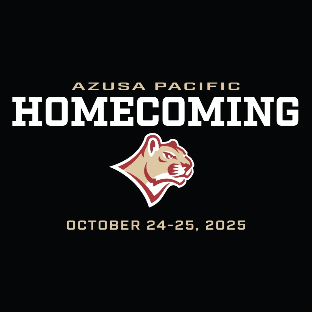 homecoming flyer in black saying homecoming october 24-25 with the cougar mascot logo.