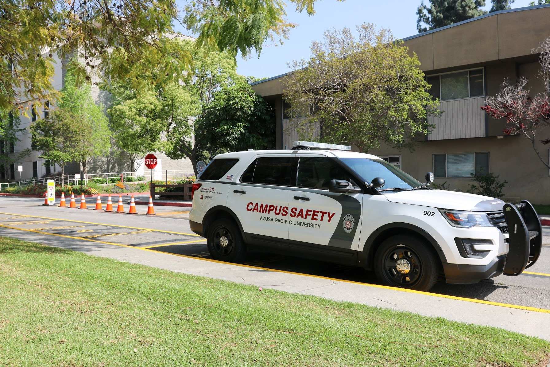 Image of Campus Safety truck