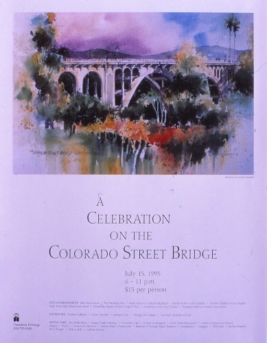 Colorado Street Bridge Poster