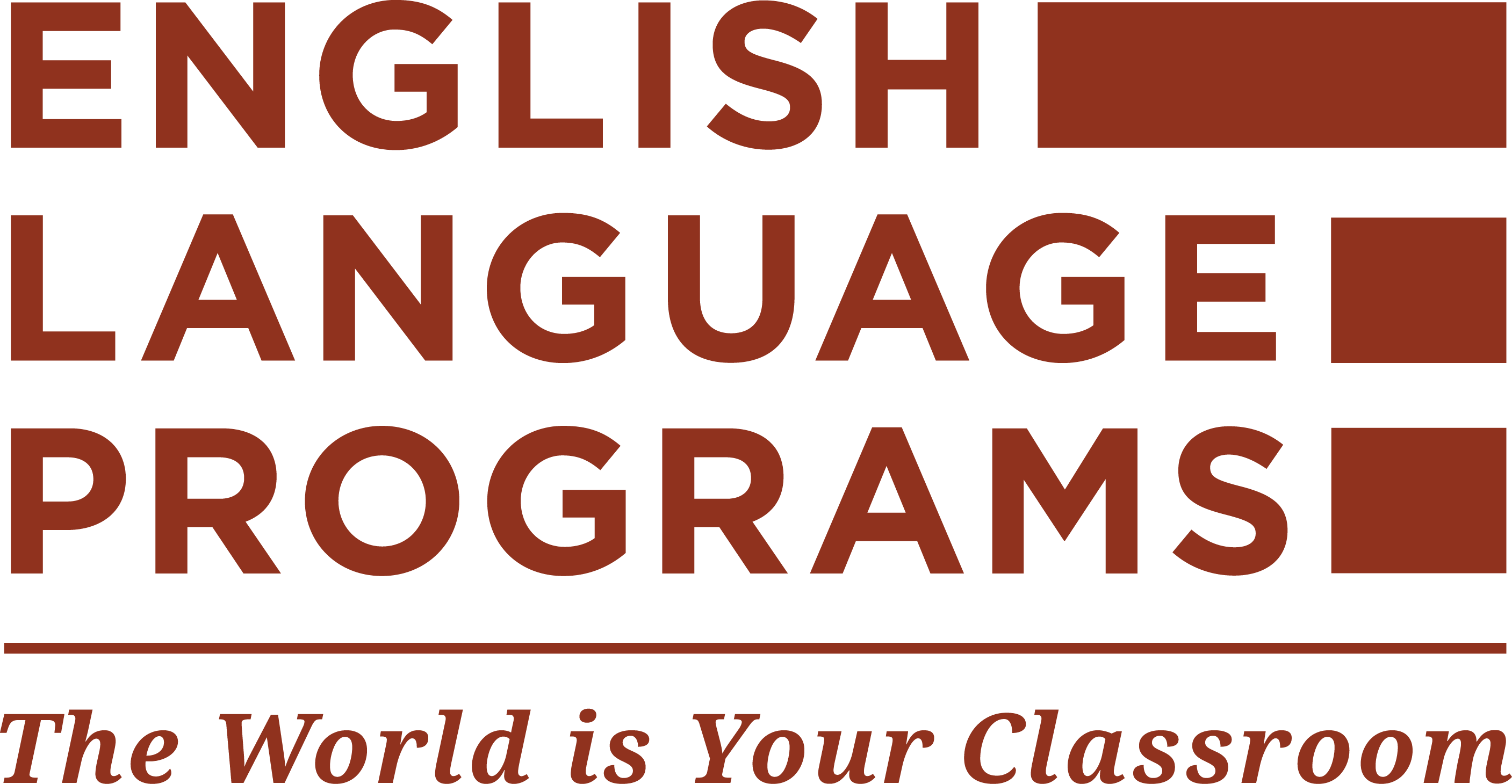 English Language Programs logo.