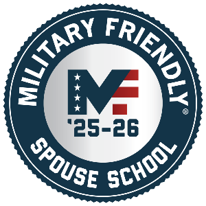 APU is military-friendly for spouses.
