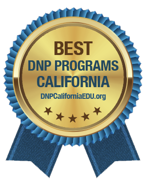 badge saying "Best DNP Programs 2025"