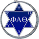 Image of Phi Alpha Theta (History) in blue and black.