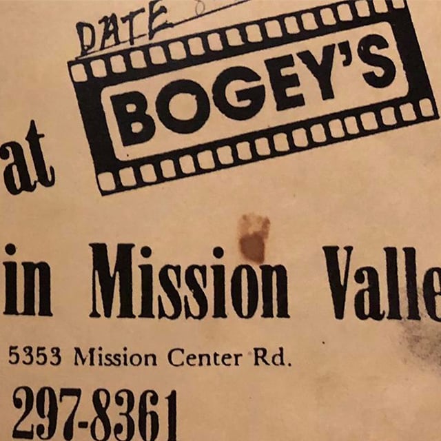 Bogey’s sign