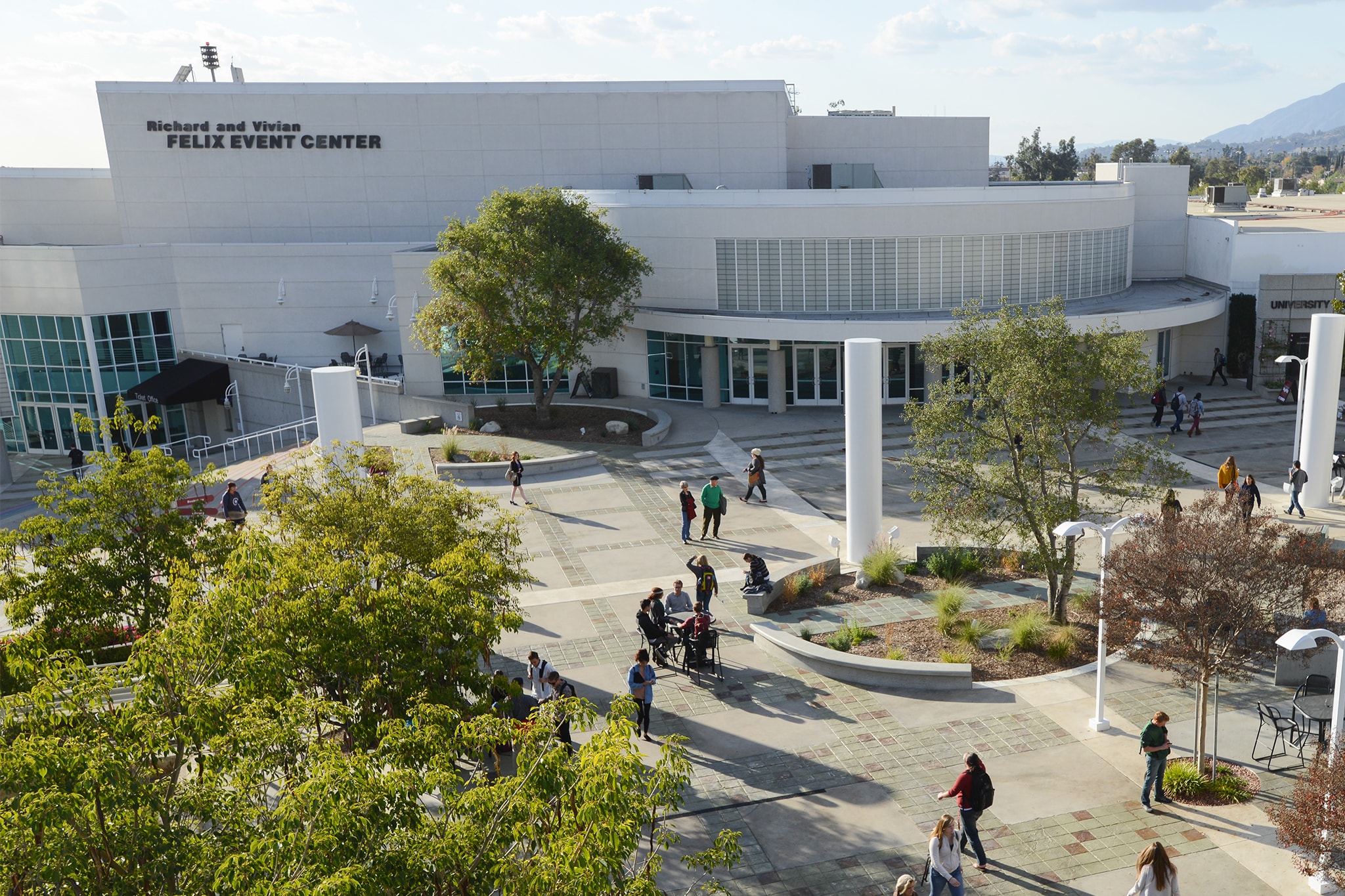 West Campus aerial shot