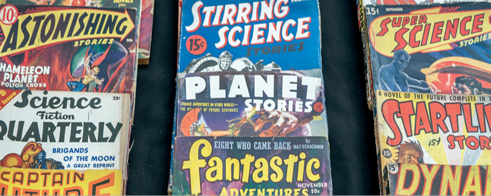 Science Fiction Magazine Exhibit Explores Culture